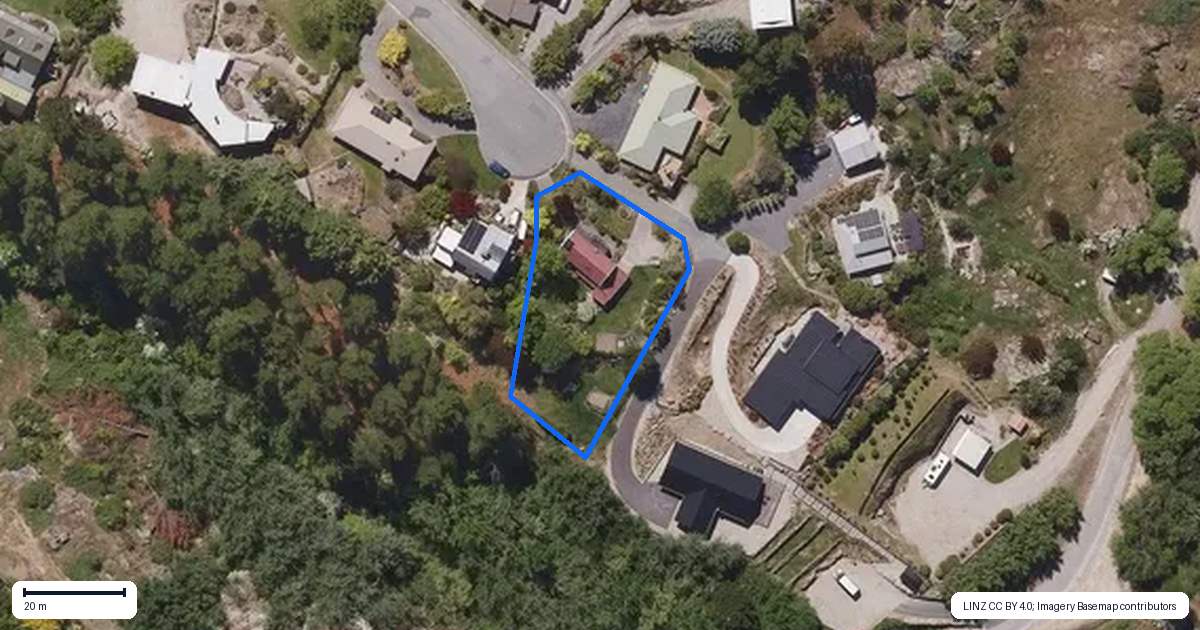 Property context map for 22 Craig Place, Bridge Hill, Alexandra