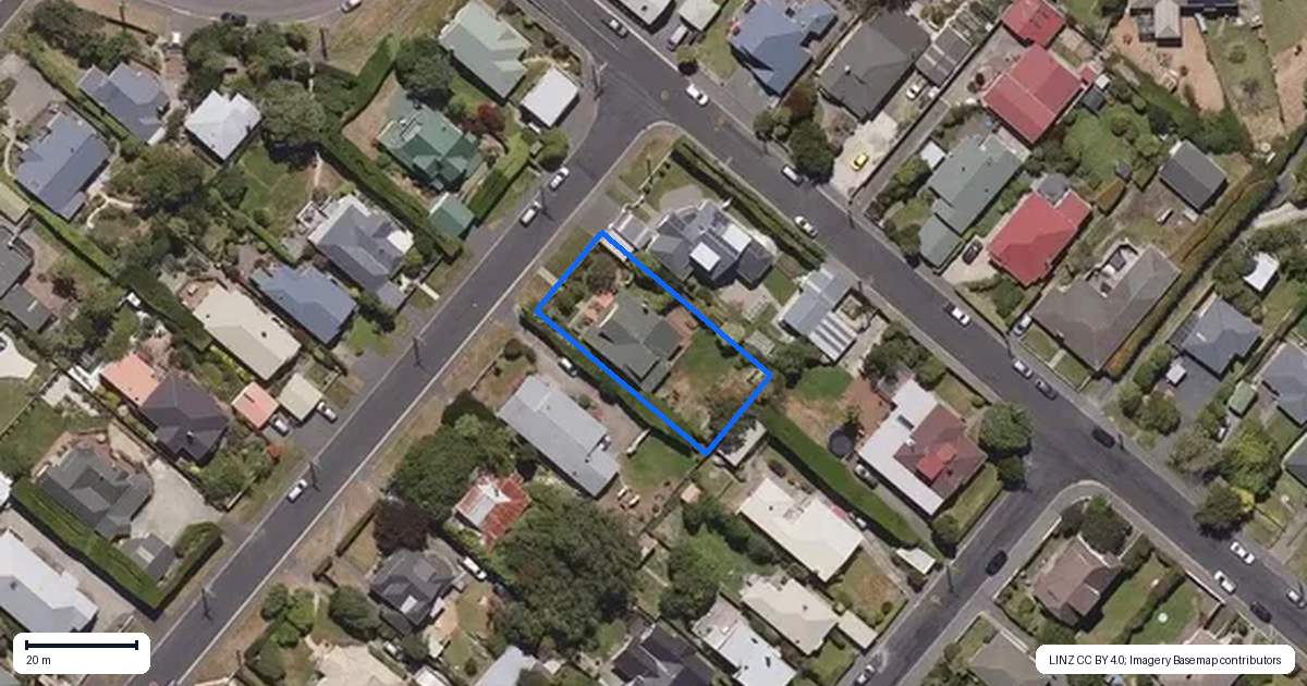 Property context map for 68 Hunt Street, Andersons Bay, Dunedin