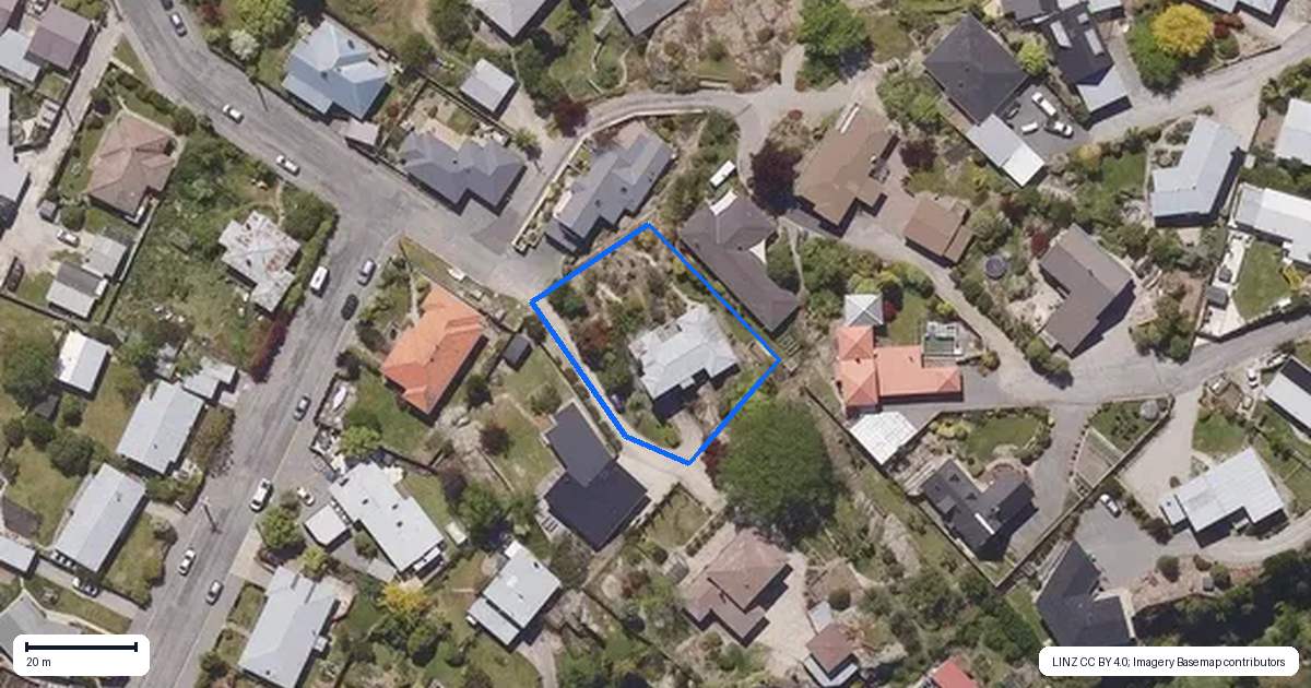 Property context map for 16 Chapple Street, Alexandra
