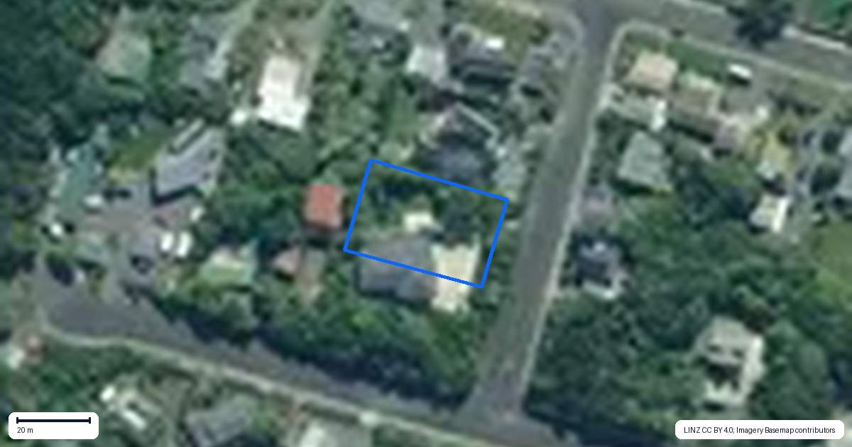 Property context map for 4 Miro Street, Kaka Point
