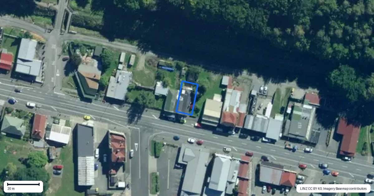 Property context map for 26 Ross Place, Lawrence