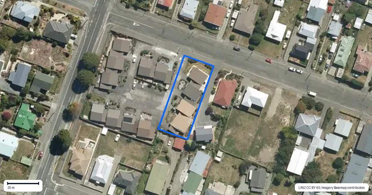 Property context map for 3 Kia Ora Drive, Oamaru