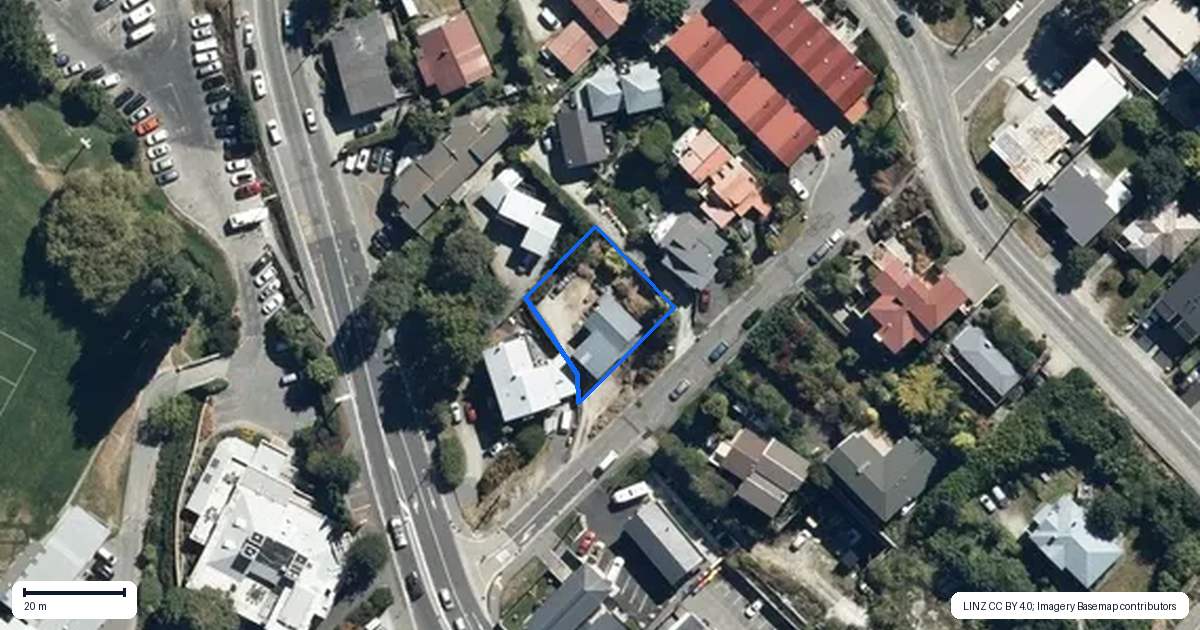 Property context map for 4 Turner Street, Queenstown