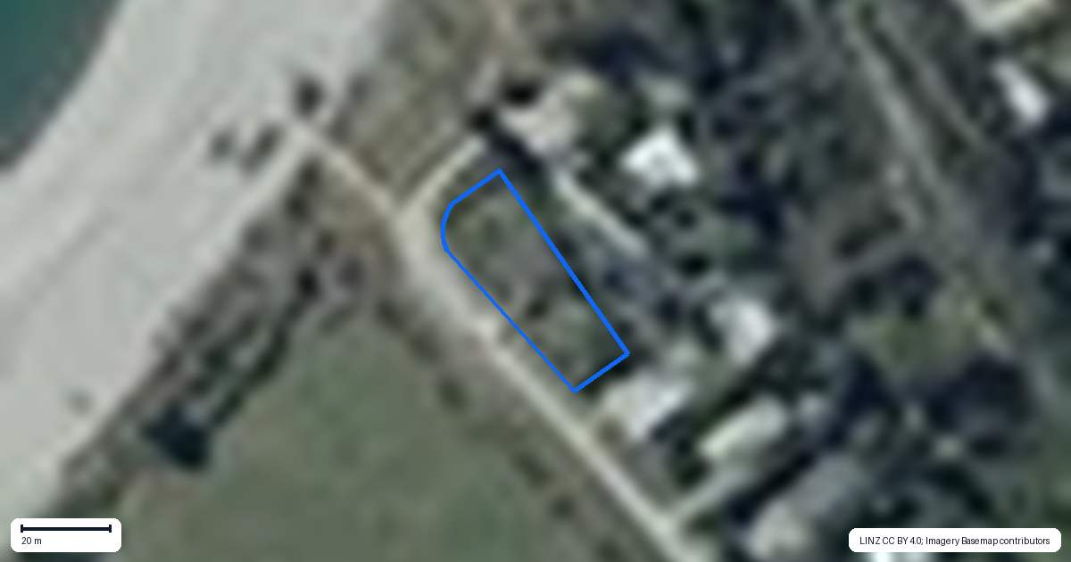 Property context map for 14 Denniston Road, John Creek, Lake Hawea