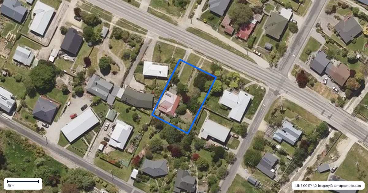 Property context map for 35 Scotland Street, Roxburgh