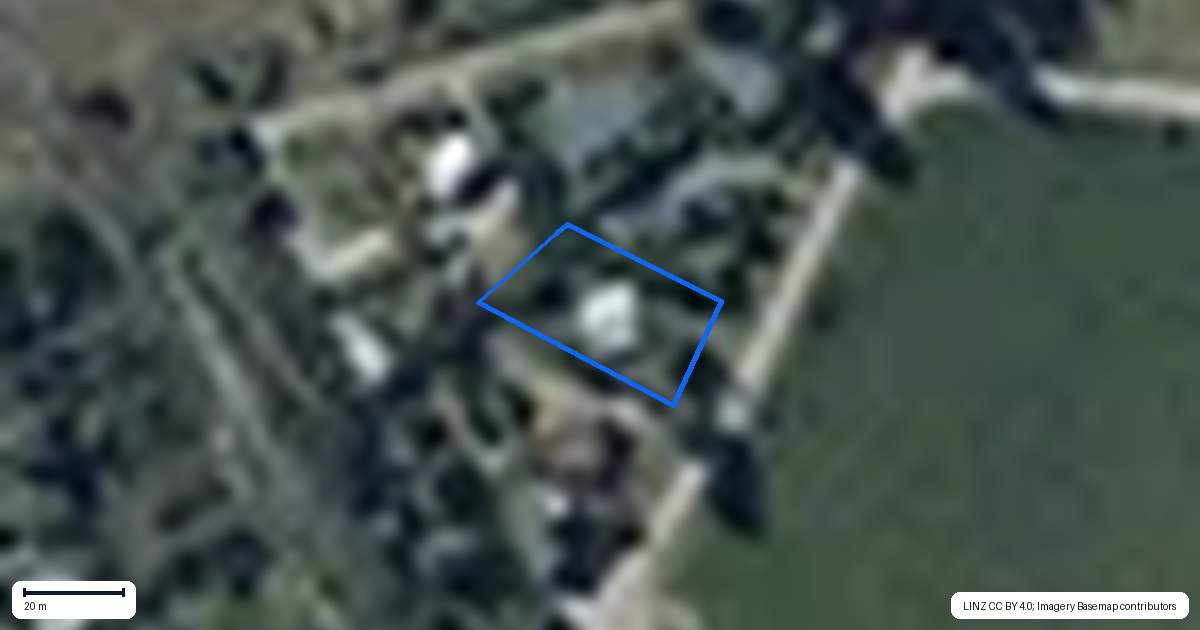 Property context map for 87 Timaru Creek Road, John Creek, Lake Hawea