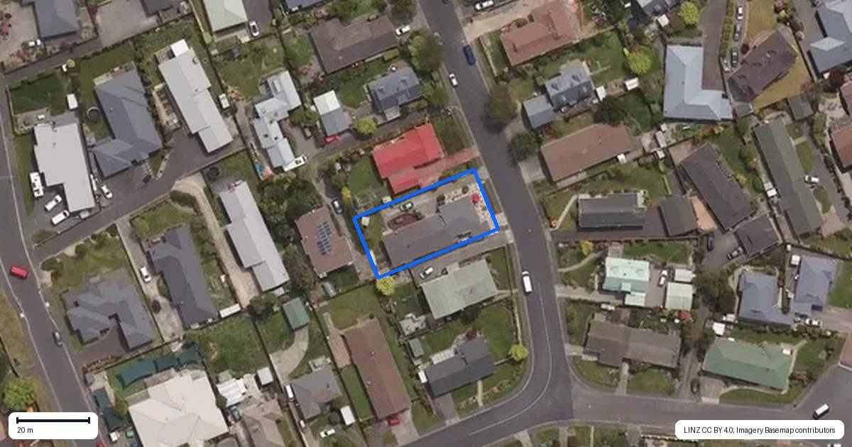 Property context map for 76A Cherry Drive, Mosgiel
