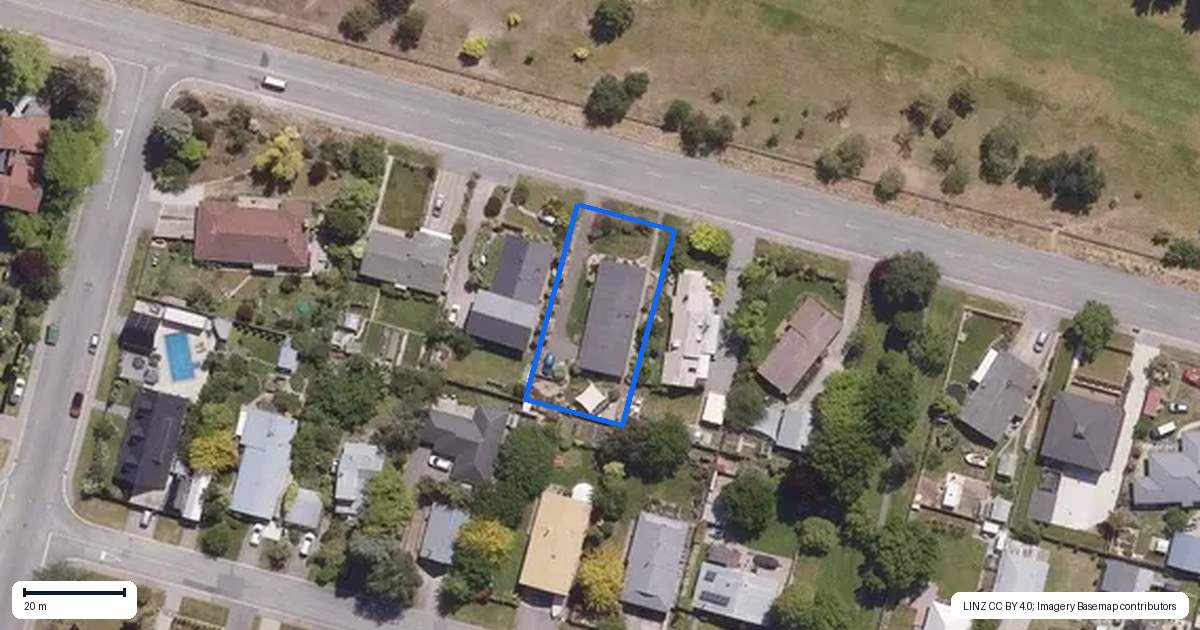 Property context map for 82 Neplusultra Street, Cromwell