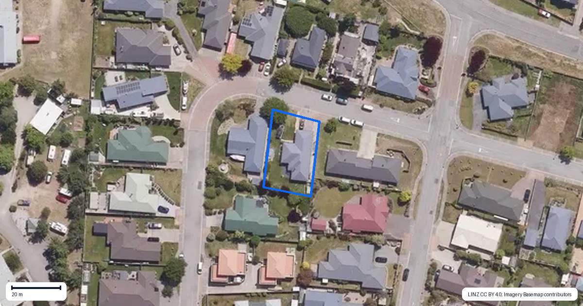 Property context map for 4 Fenwick Crescent, Cromwell