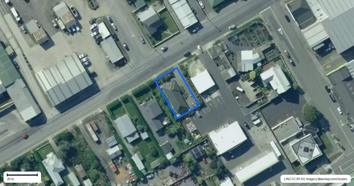 Property context map for 39A Charlotte Street, Balclutha