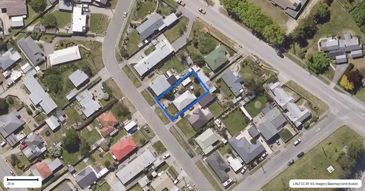 Property context map for 5 Finlay Street, Alexandra