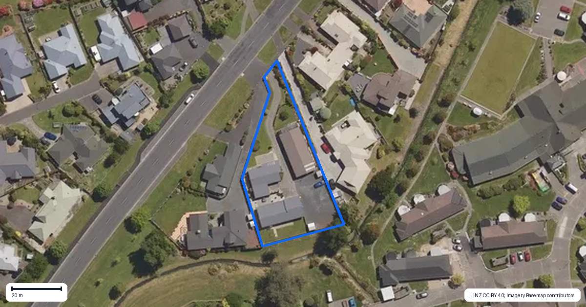 Property context map for 164C Hagart-Alexander Drive, Mosgiel