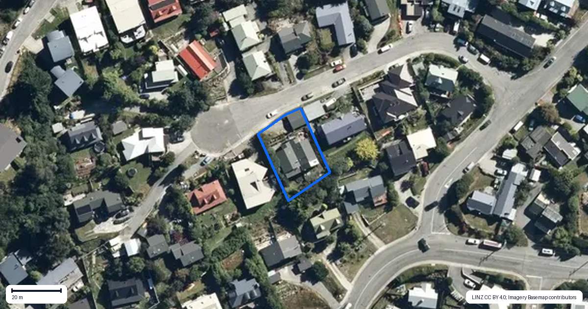 Property context map for 8B Wye Place, Fernhill, Queenstown