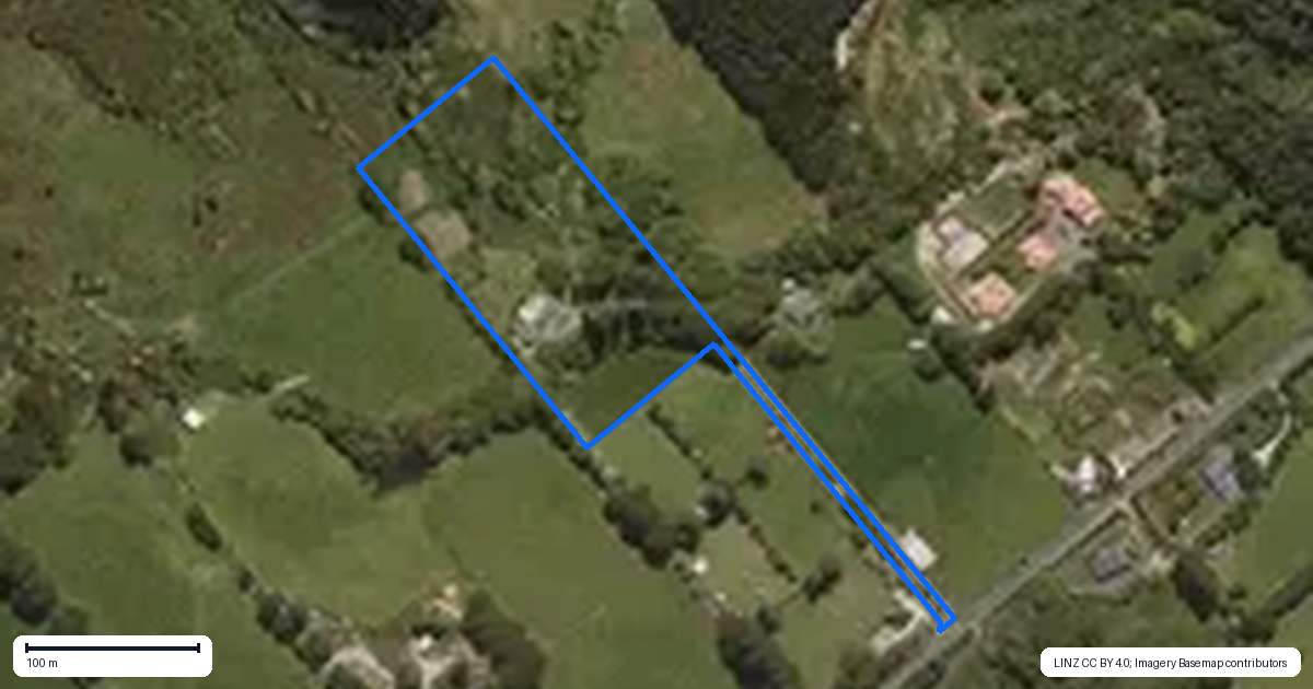 Property context map for 297 Wakari Road, Helensburgh, Dunedin