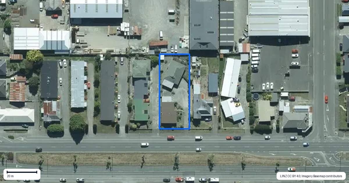 Property context map for 214 Tweed Street, Appleby, Invercargill