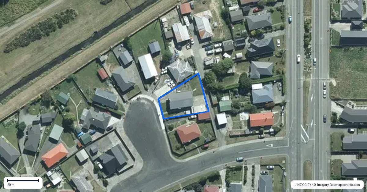 Property context map for 3 Paisley Court, Kew, Invercargill