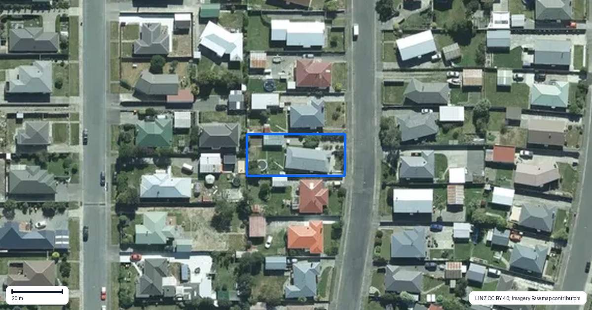 Property context map for 37 Kinmont Crescent, Newfield, Invercargill