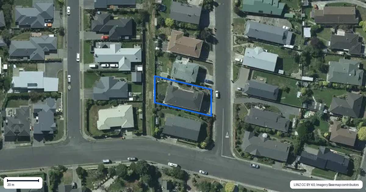 Property context map for 4 Orkney Street, Waikiwi, Invercargill