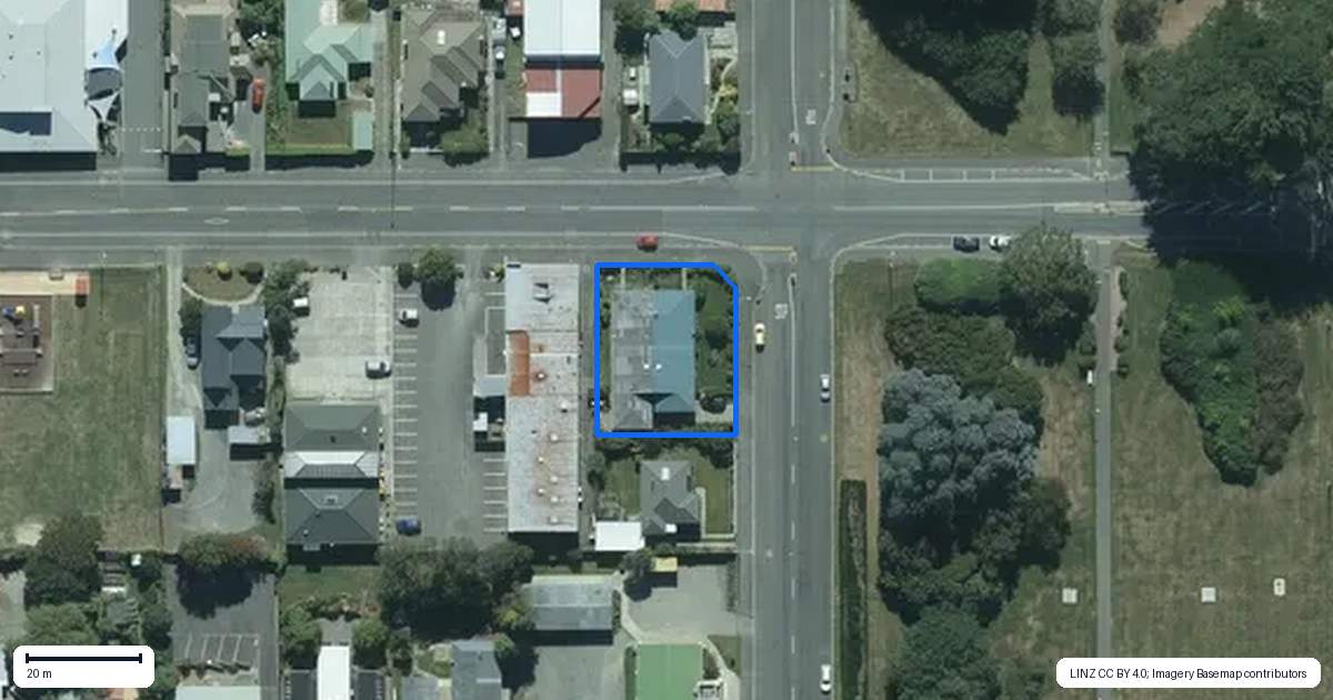 Property context map for 181 Don Street, Invercargill