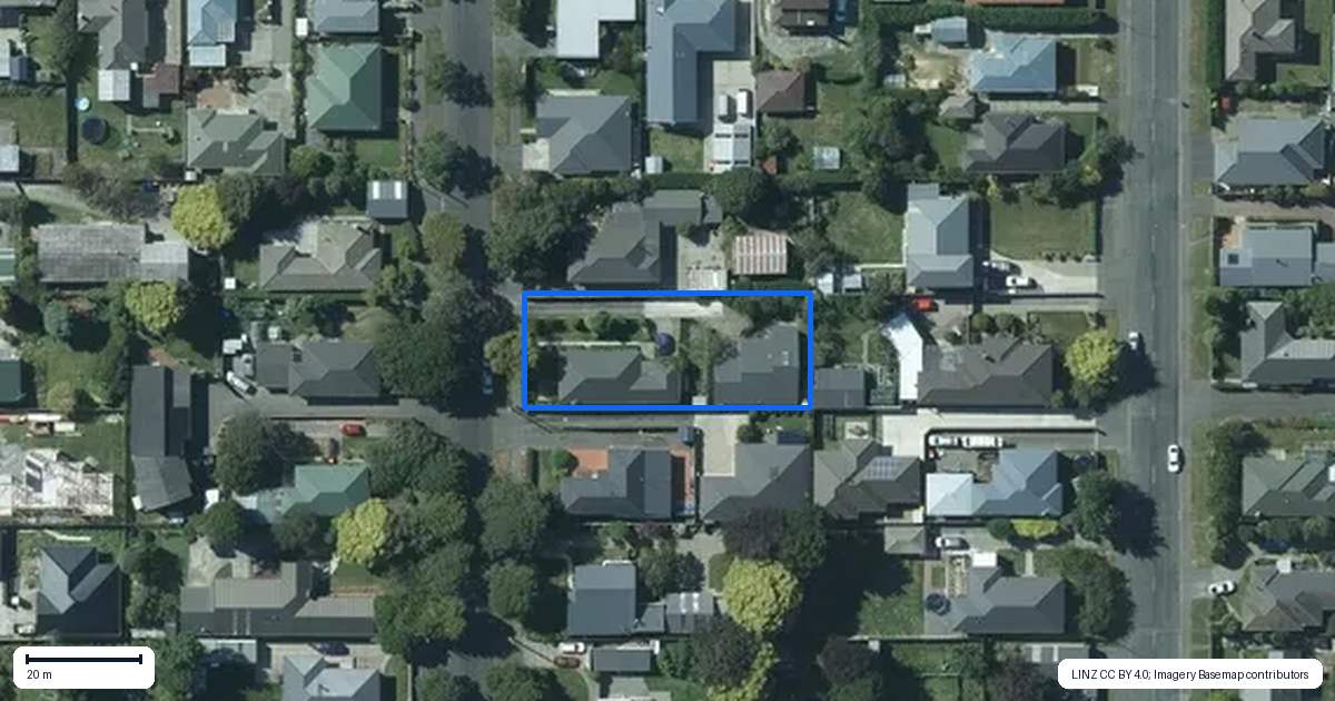 Property context map for 93 Joseph Street, Waverley, Invercargill