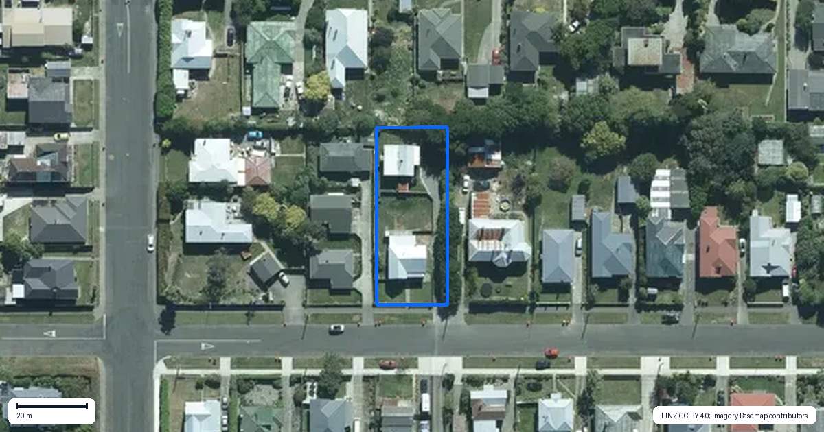 Property context map for 106 Panton Street, Appleby, Invercargill