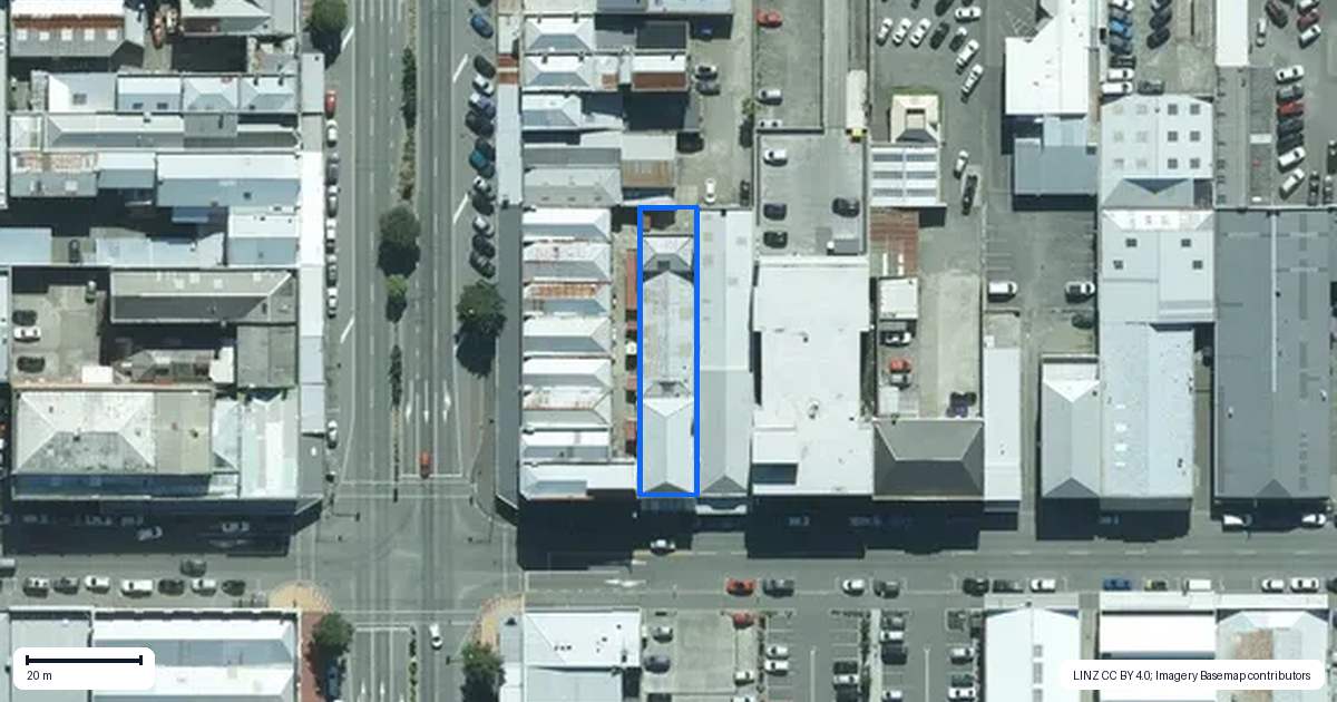 Property context map for 88 Spey Street, Invercargill