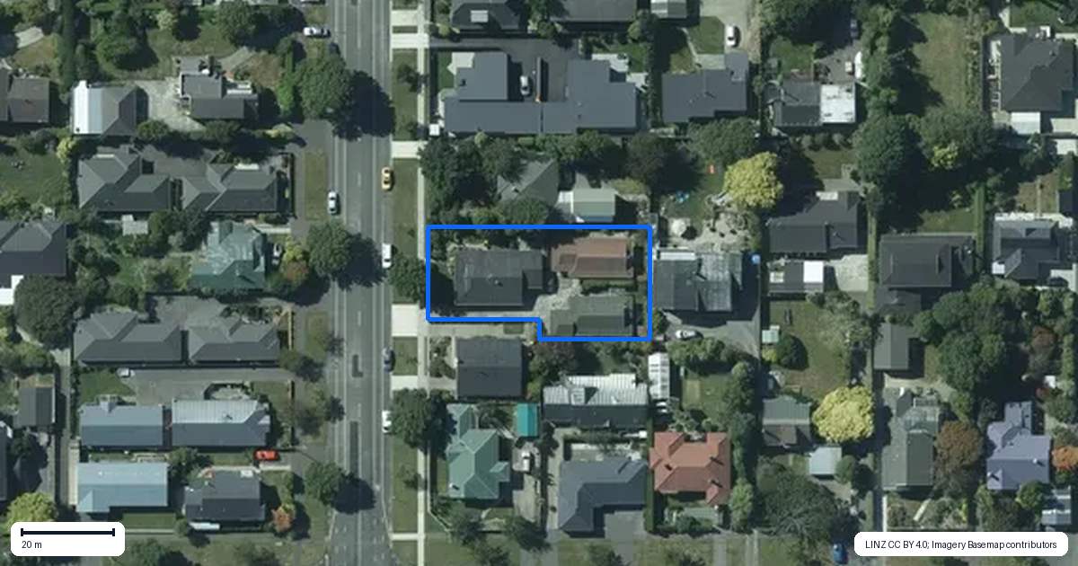 Property context map for 109 Windsor Street, Windsor, Invercargill