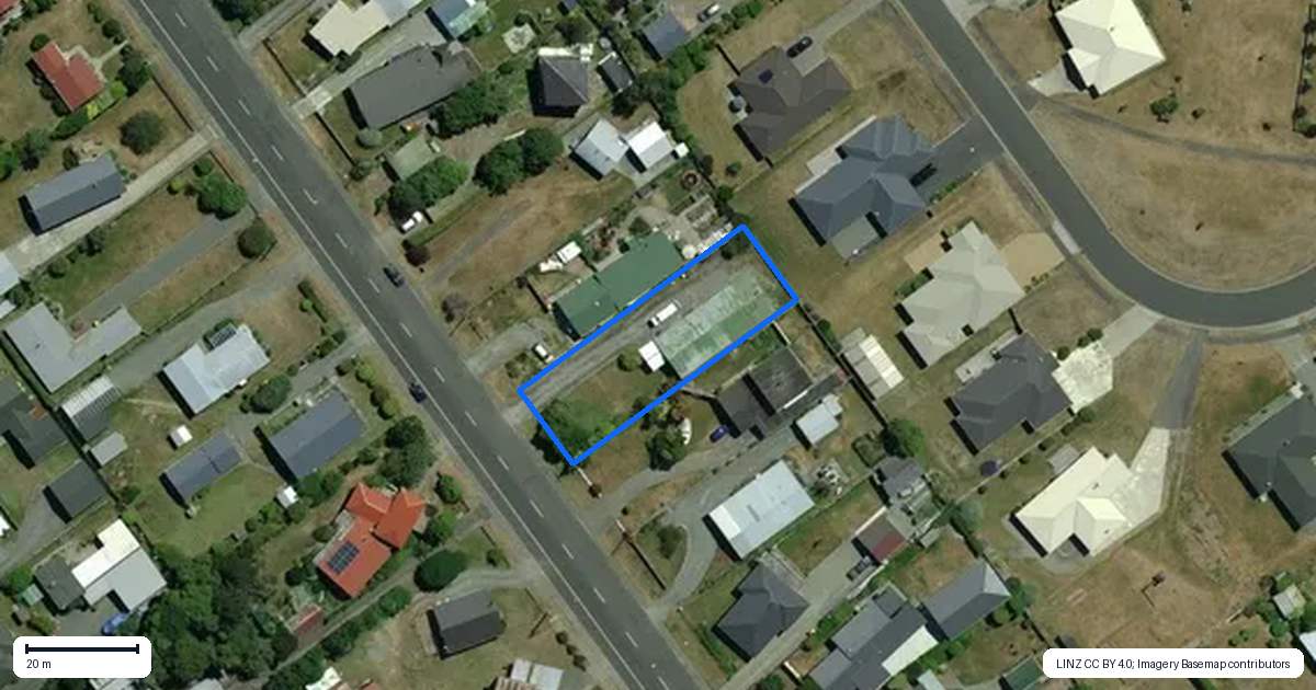 Property context map for 62 Bligh Street, Te Anau