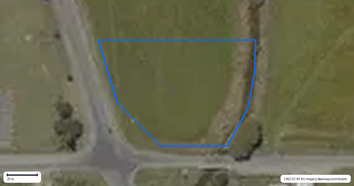 Property context map for 5 Gap Road East, Winton