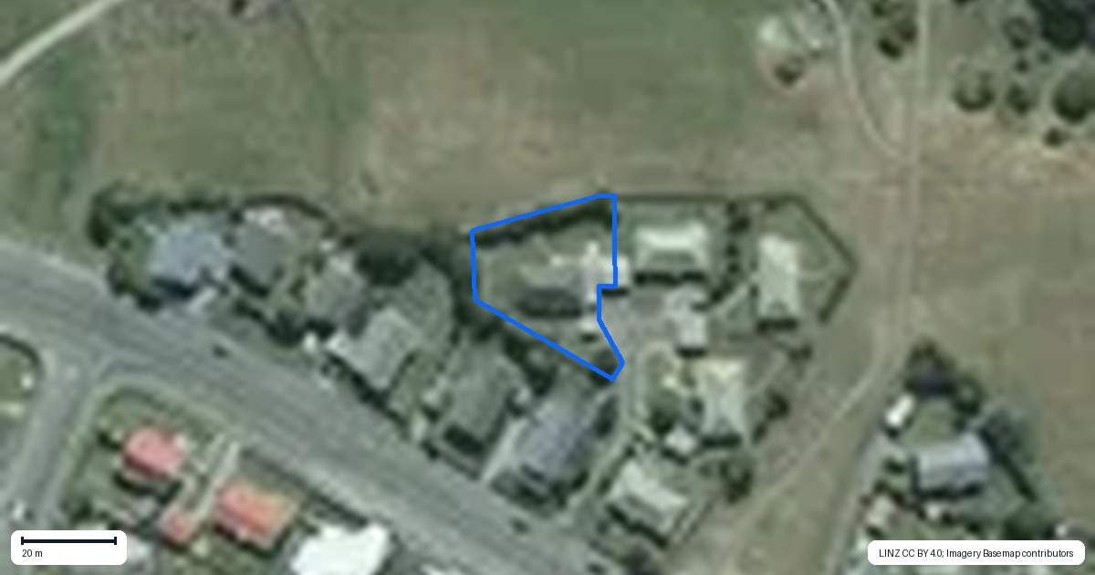Property context map for 188 John Street, Heidelberg, Invercargill