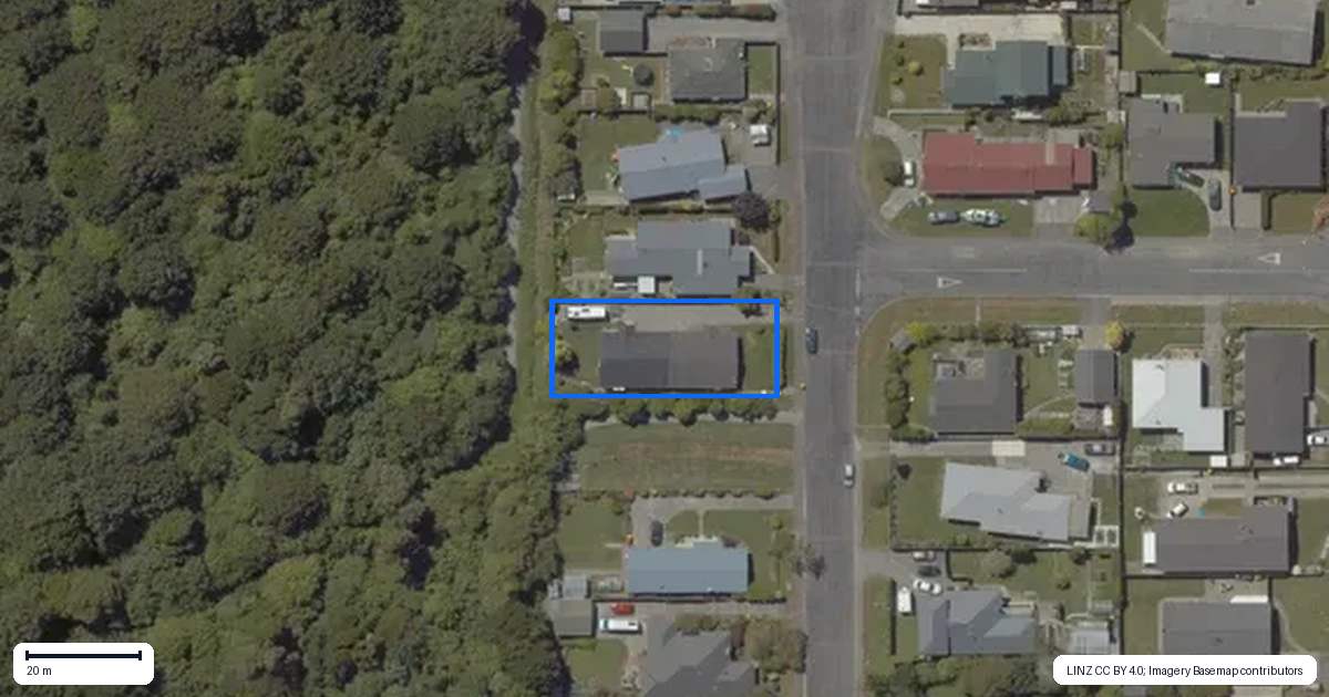 Property context map for 54B Hillary Street, Winton
