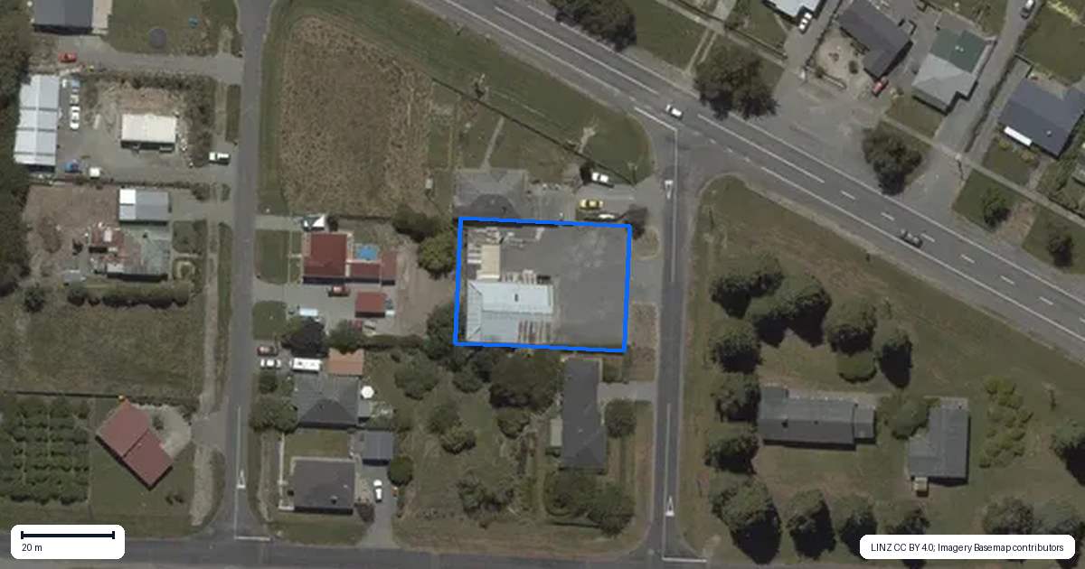 Property context map for 4 Laura Street, Lumsden