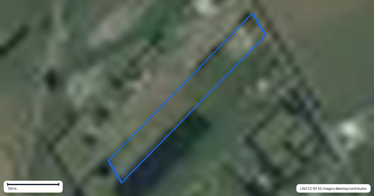 Property context map for 107 Glendhu Road, Mataura