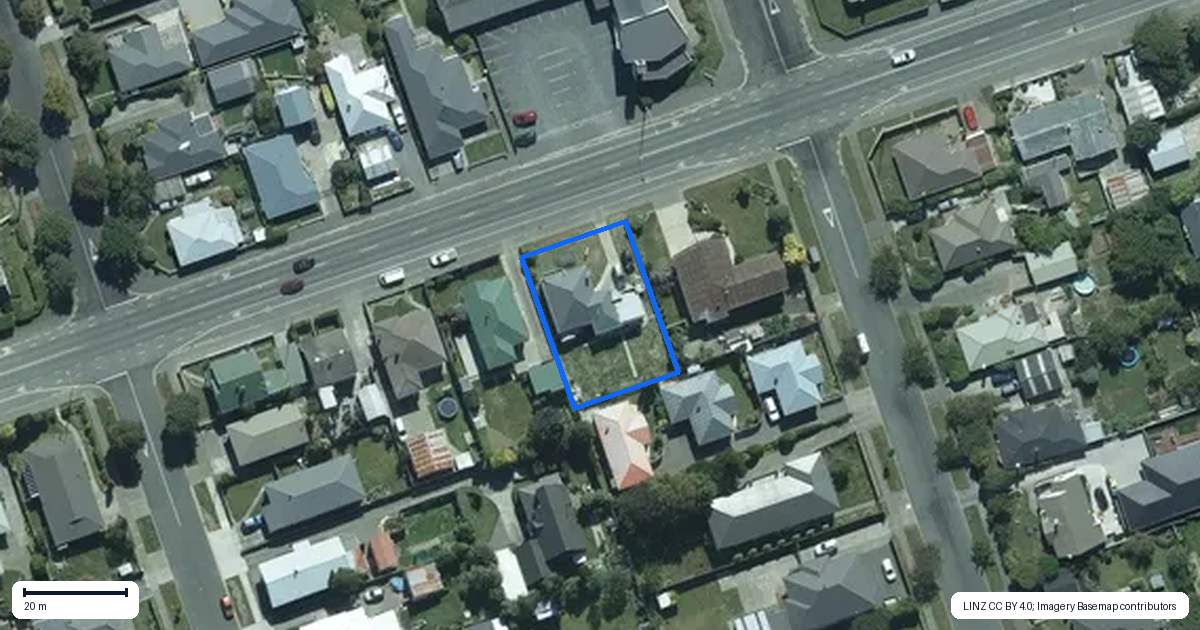 Property context map for 383 Yarrow Street, Glengarry, Invercargill
