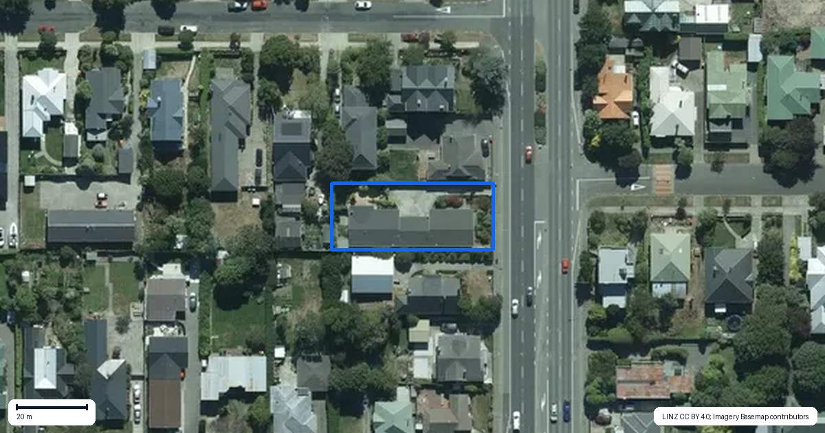 Property context map for 396 Dee Street, Gladstone, Invercargill