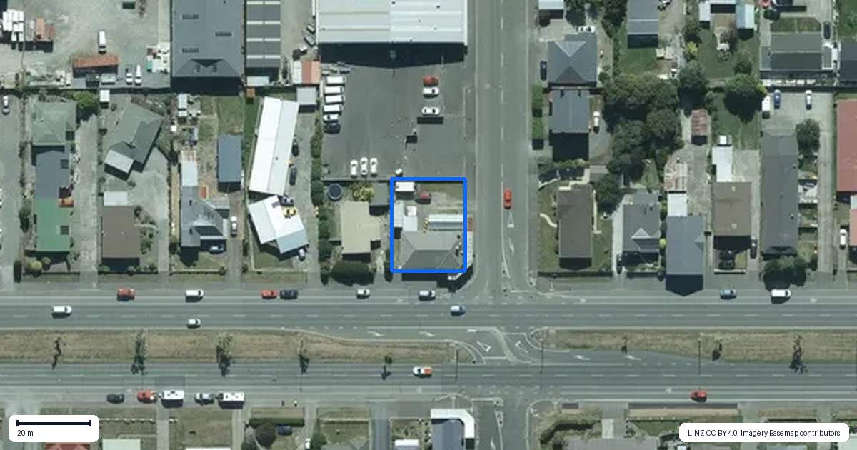 Property context map for 83 Ythan Street, Appleby, Invercargill