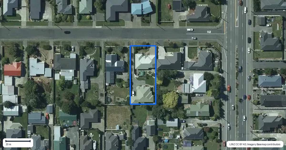 Property context map for 11 Kakapo Street, Waikiwi, Invercargill