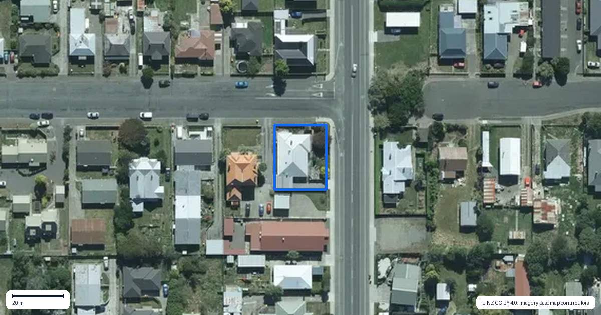 Property context map for 85 Earn Street, Appleby, Invercargill