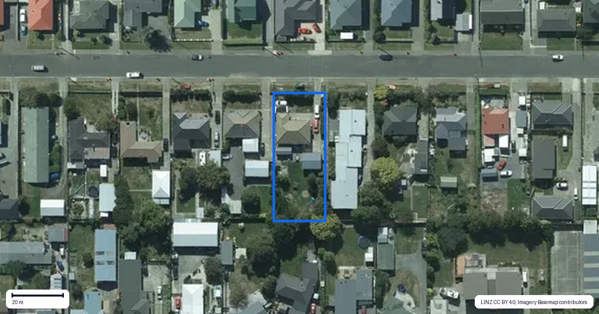 Property context map for 37 Dudley Street, Grasmere, Invercargill