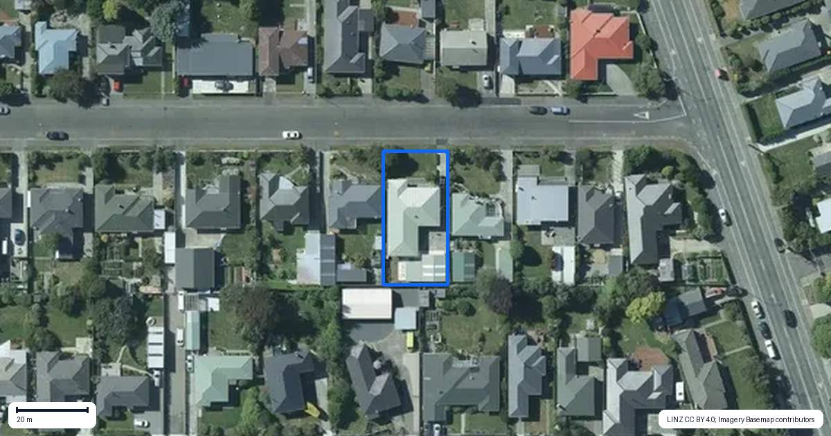 Property context map for 51 Thurso Street, Waverley, Invercargill