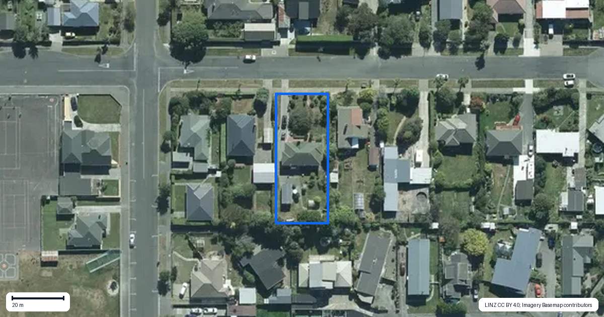 Property context map for 49 Rimu Street, Heidelberg, Invercargill