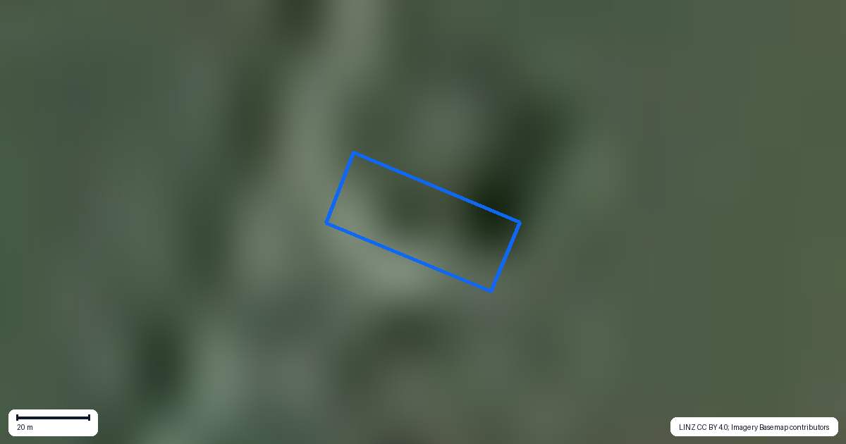 Property context map for 1120 Knapdale Road, Chatton, Gore