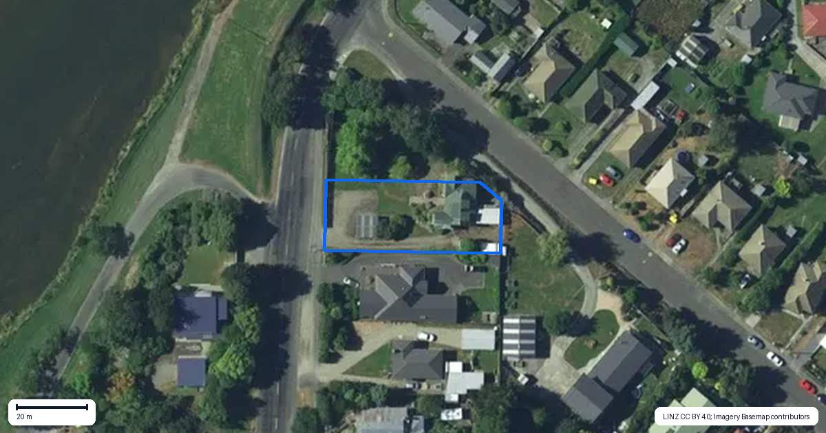 Property context map for 43 Huron Street, East Gore, Gore