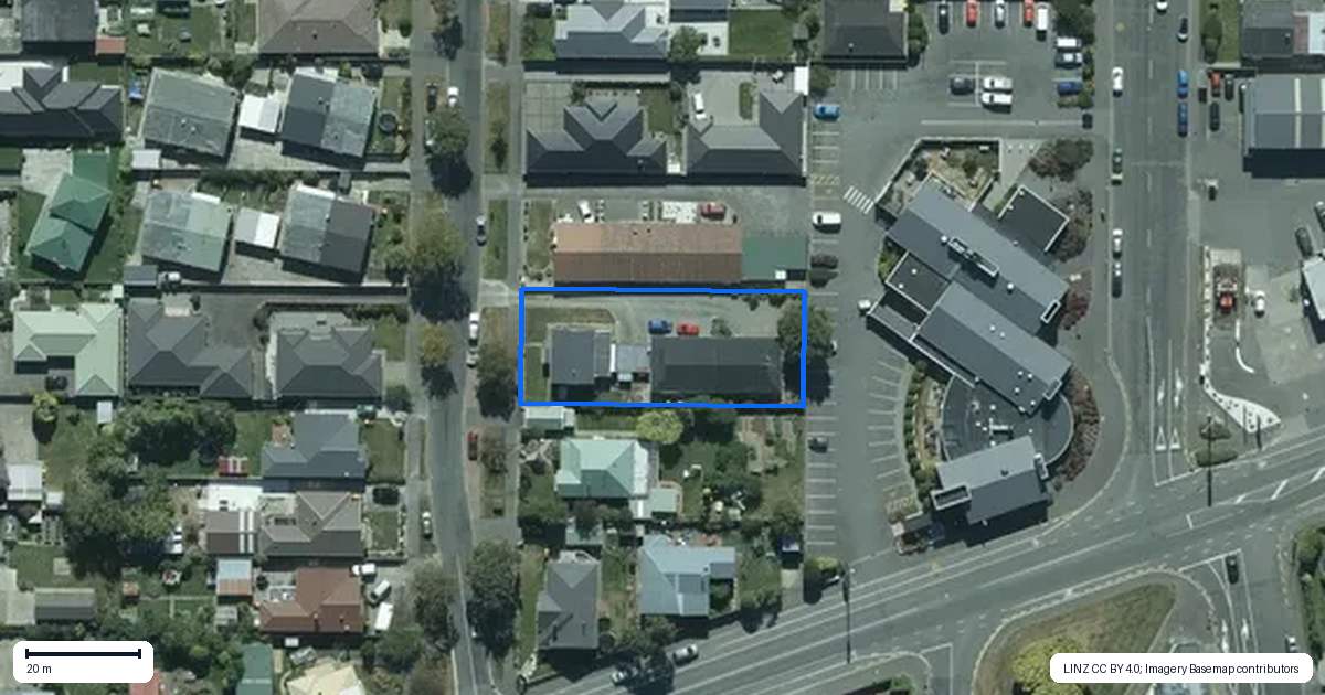 Property context map for 11A Melbourne Street, Windsor, Invercargill
