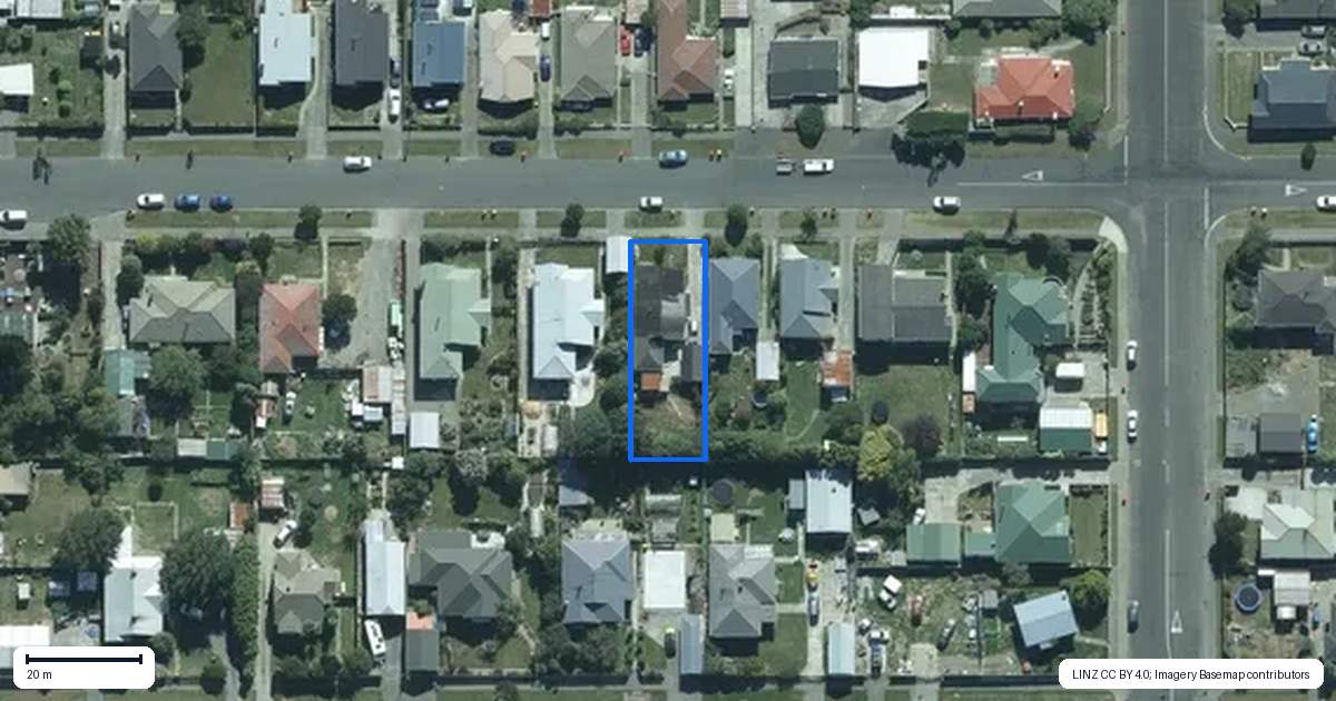 Property context map for 81 Selwyn Street, Appleby, Invercargill