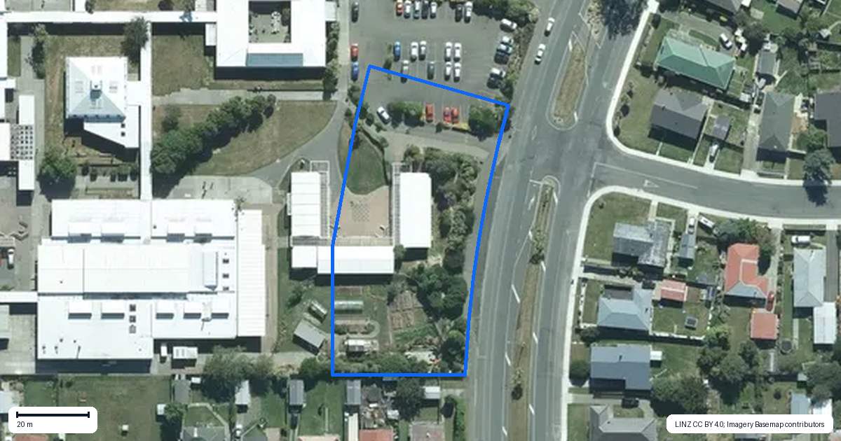 Property context map for 234 Regent Street, Heidelberg, Invercargill