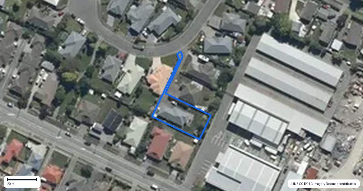 Property context map for 17 Ballymena Drive, Belfast, Christchurch