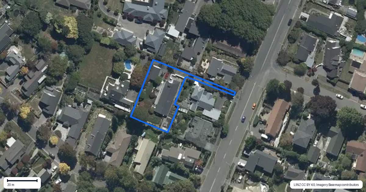 Property context map for 345A Withells Road, Avonhead, Christchurch