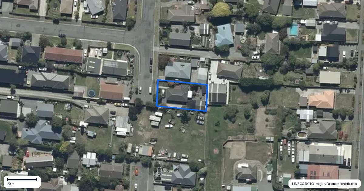 Property context map for 6 Thurso Place, New Brighton, Christchurch