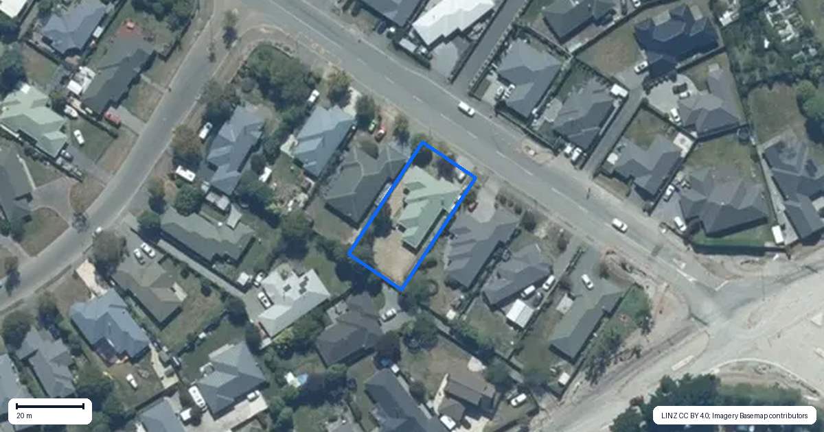 Property context map for 42 Masefield Drive, Rolleston